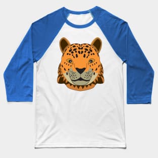 Wild Cheetah Mask Baseball T-Shirt